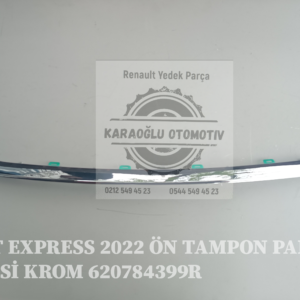 620784399R RENAULT EXPRESS ÖN TAMPON PANJURU ÇERÇEVESİ KROM