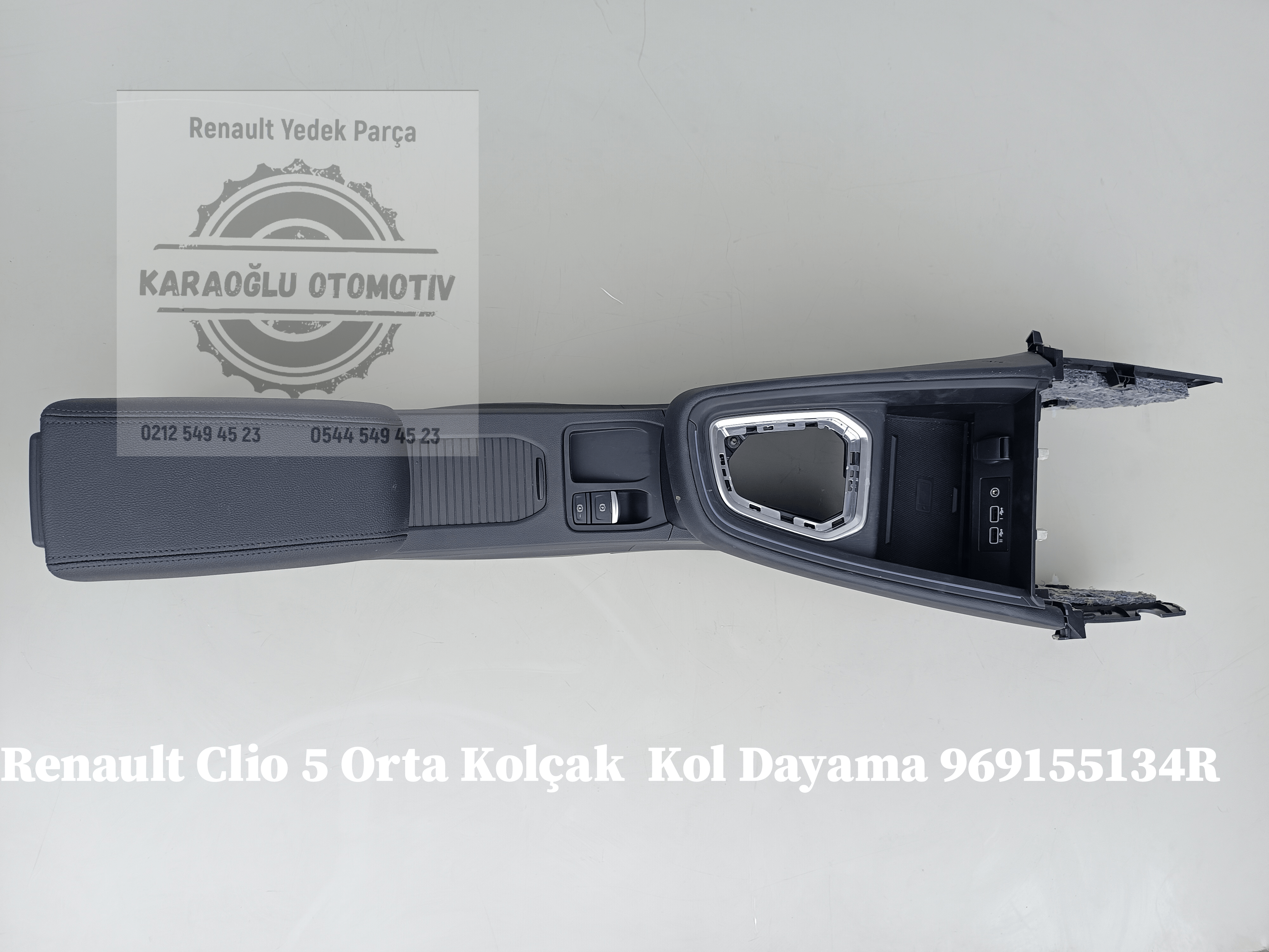 969155134R Renault Clio V Orta Kolçak Kol Dayama
