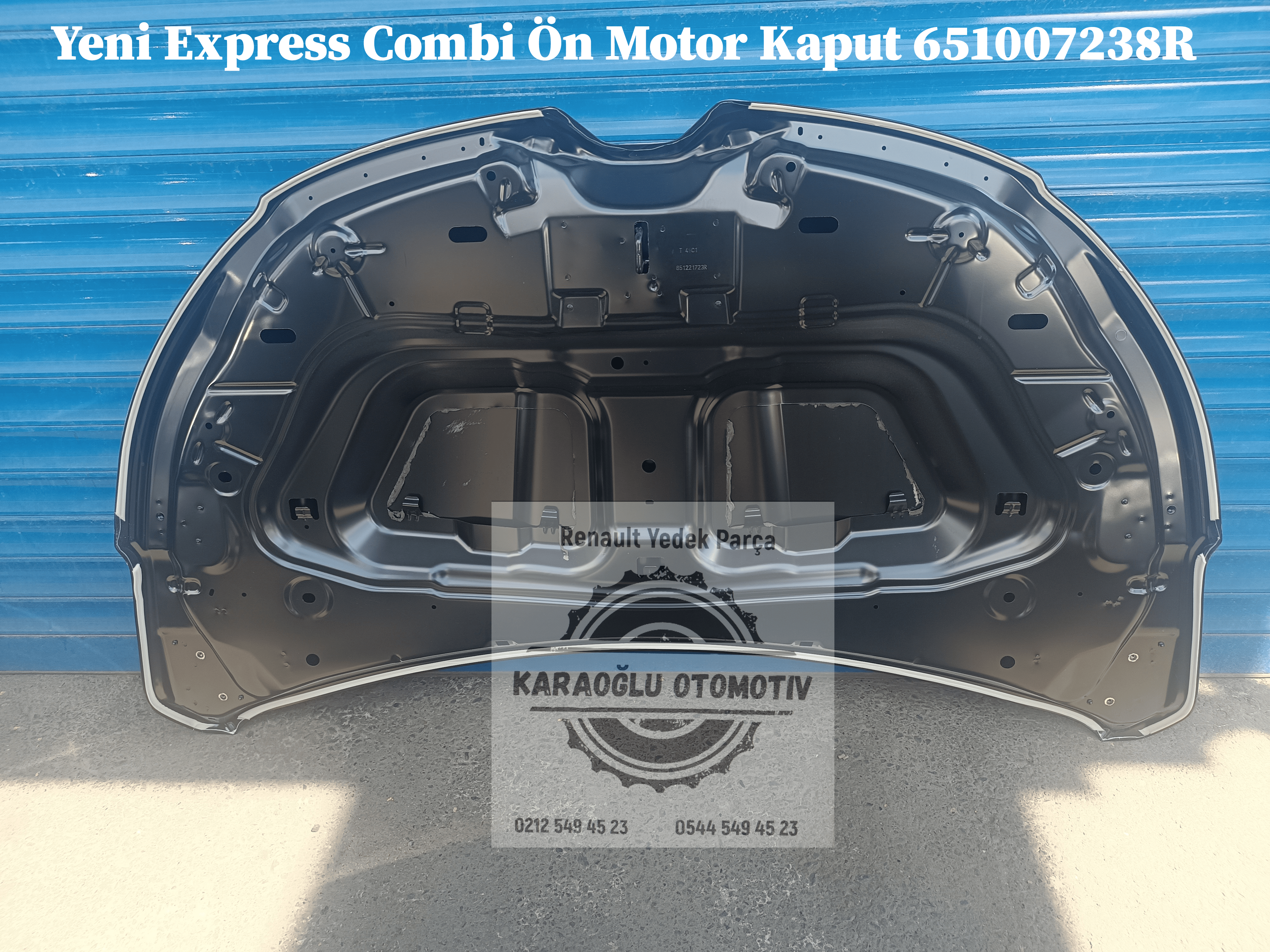 Yeni Express Combi Ön Motor Kaput 651007238R