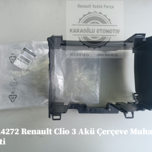 Renault Clio III Akü Çerçeve Muhafaza Bakaliti 8200314272