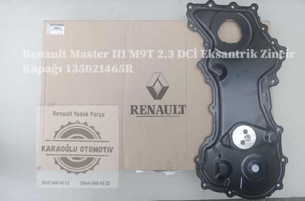 135021465R Renault Master 3 M9T 2.3 DCİ Eksantrik Zincir Kapağı - Görsel 2