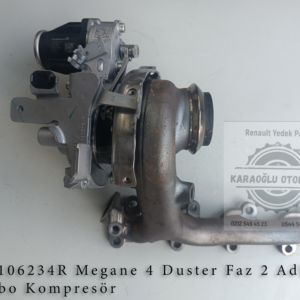Megane IV Duster Faz II Adblue Turbo Kompresör 144106234R