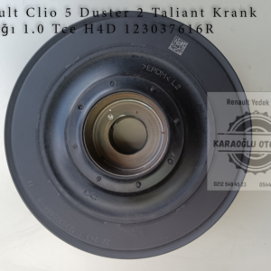 Clio V Duster II Taliant Krank Kasnağı 1.0 Tce H4D 123037616R