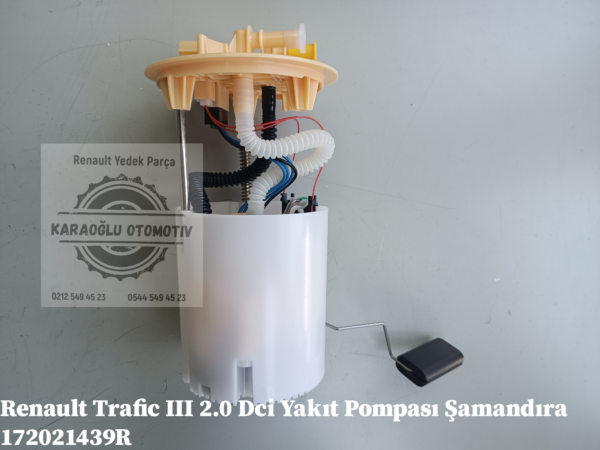 Trafic 3 2.0 Dci Yakıt Pompası Şamandıra 172021439R - Görsel 2
