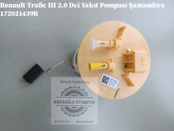 Trafic 3 2.0 Dci Yakıt Pompası Şamandıra 172021439R - Görsel 3