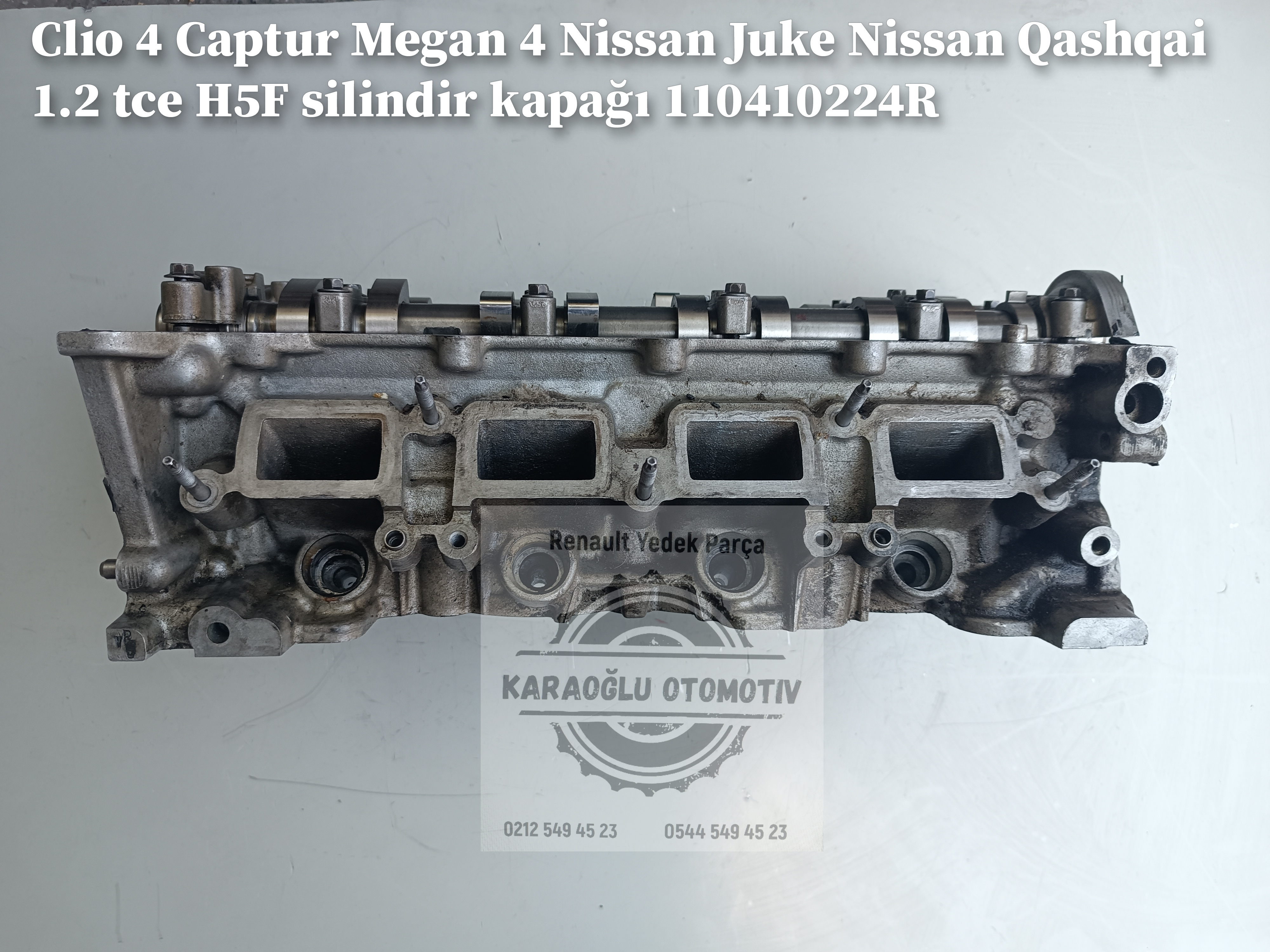 Clio IV Captur Megan IV Nissan Juke Nissan Qashqai 1.2 tce H5F Silindir Kapağı 110410224R