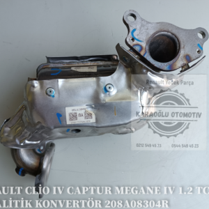 RENAULT CLİO 4 CAPTUR MEGANE 4 H5F 1.2 TCE KATALİTİK KONVERTÖR 208A08304R 208A05276R