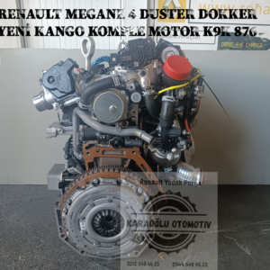 RENAULT MEGANE 4 DUSTER DOKKER YENİ KANGO KOMPLE MOTOR K9K 876 8201745129