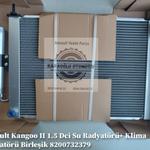 Kangoo II 1.5 Dci Su Radyatörü+ Klima Radyatörü Birleşik 8200732379 8200267994