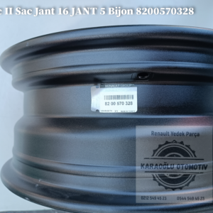 Renault Trafic 2 Sac Jant 16 JANT 5 Bijon 8200570328