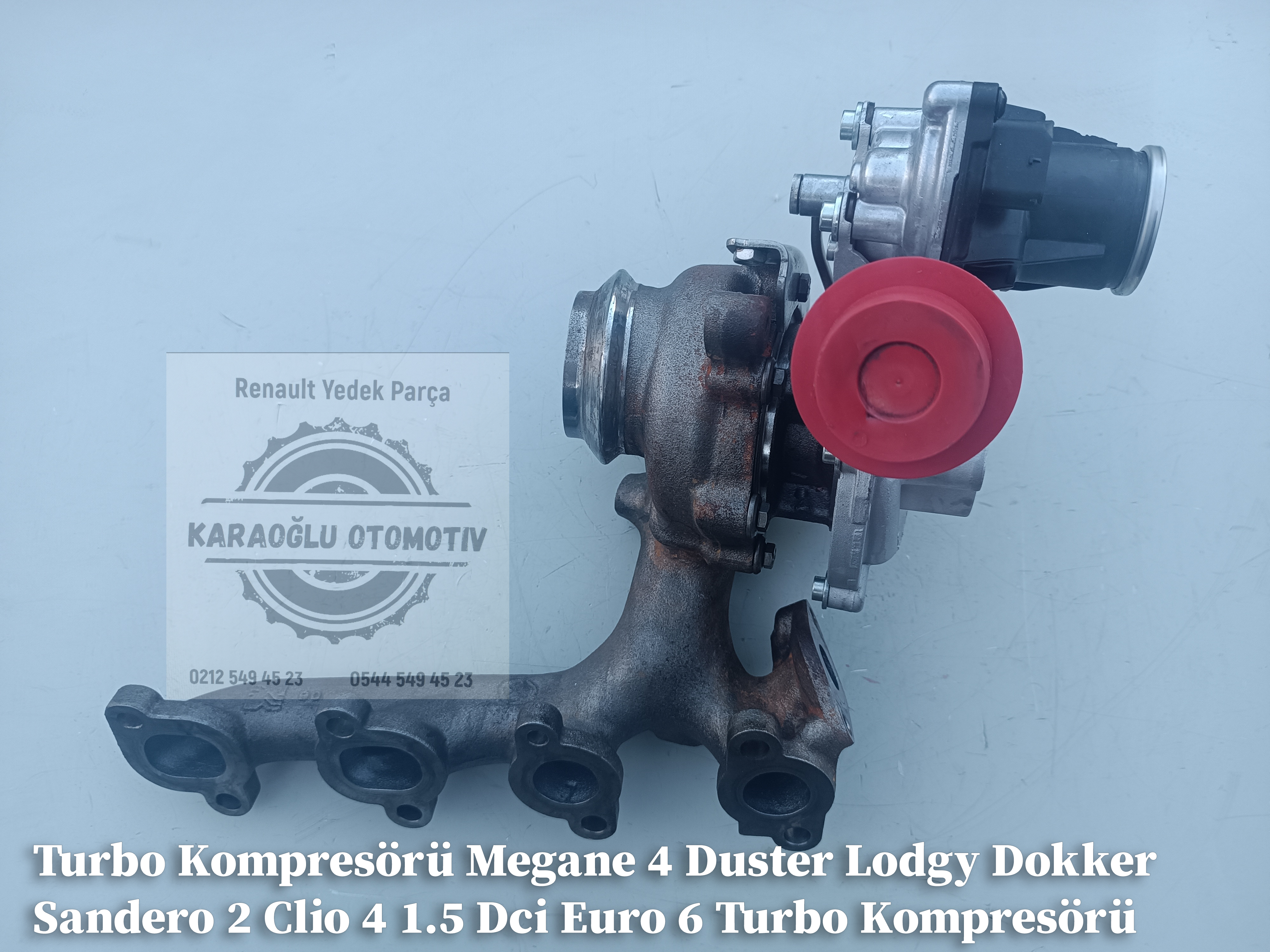 Renault Megane 4 Duster Lodgy Dokker Sandero 2 Clio 4 Turbo Kompresörü 1.5 Dci Euro 6 144108425R 144109643R