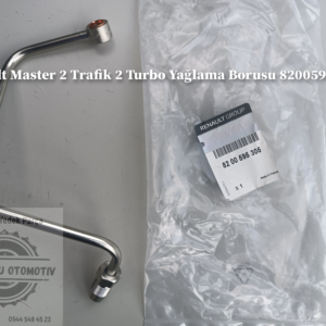 Master II Trafik II Turbo Yağlama Borusu 8200595305
