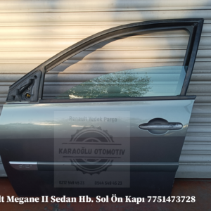 7751473728 Renault Megane II Sedan Hb. Sol Ön Kapı