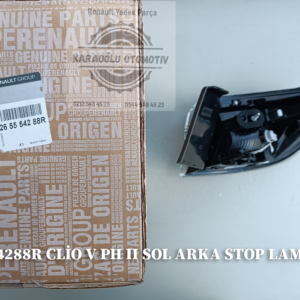 265554288R CLİO V PH II SOL ARKA STOP LAMBASI 2024