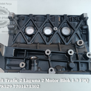 7701478529 7701473302 Renault Trafic 2 Laguna 2 Motor Blok 1.9 F9Q