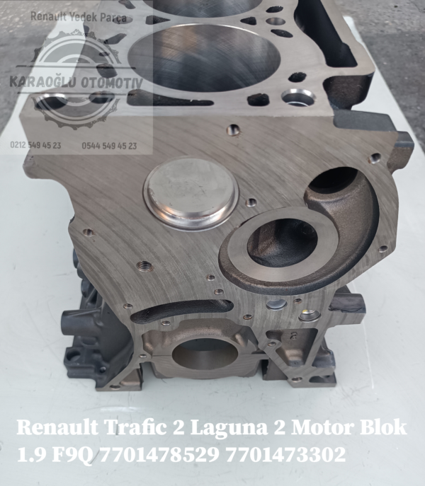 7701478529 7701473302 Renault Trafic 2 Laguna 2 Motor Blok 1.9 F9Q - Görsel 5