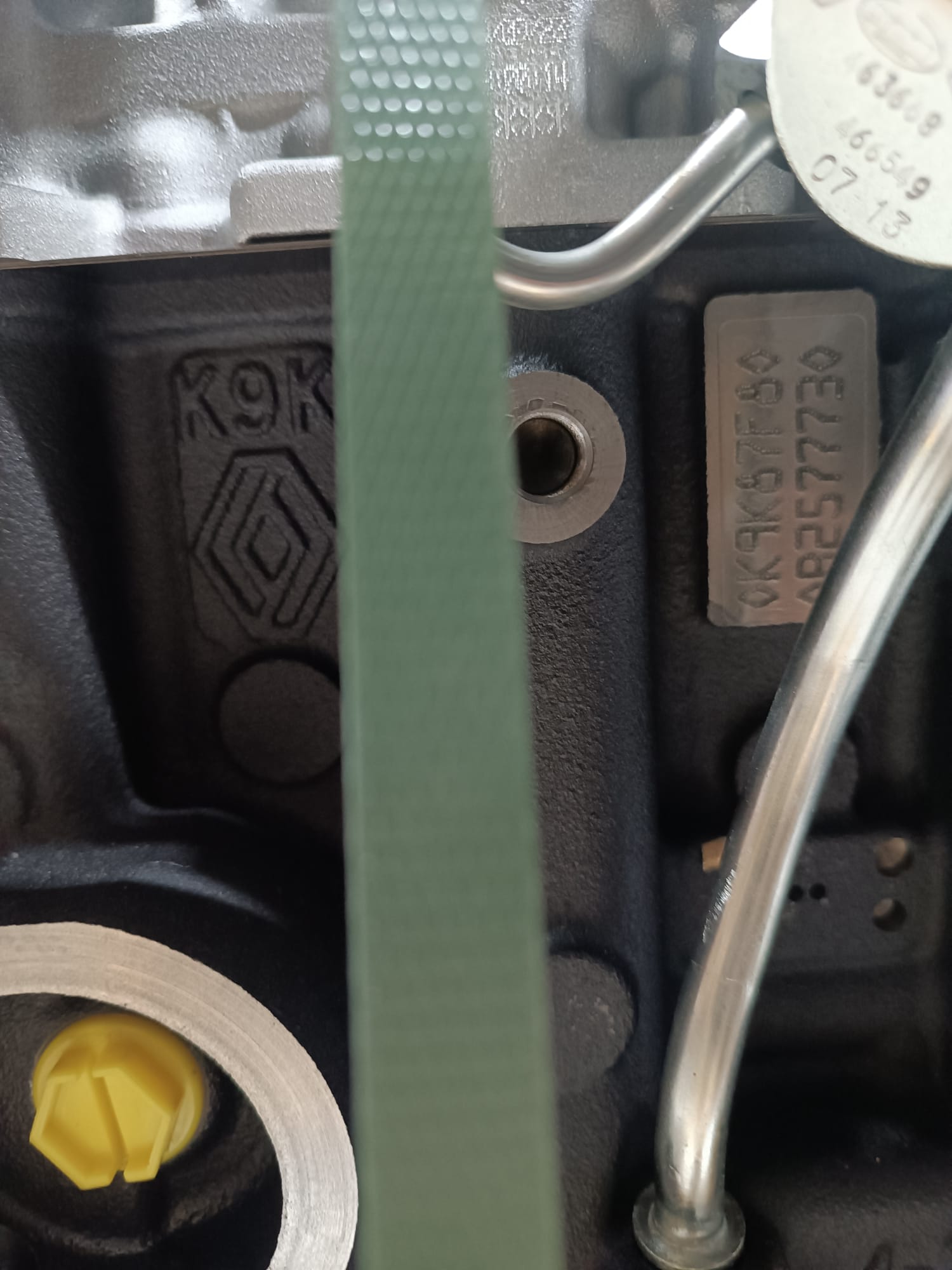 8201708642 CLİO IV CAPTUR 1.5 DCİ 90 BG K9K 628 K9K 629 KOMPLE MOTOR EURO 6 - Görsel 6