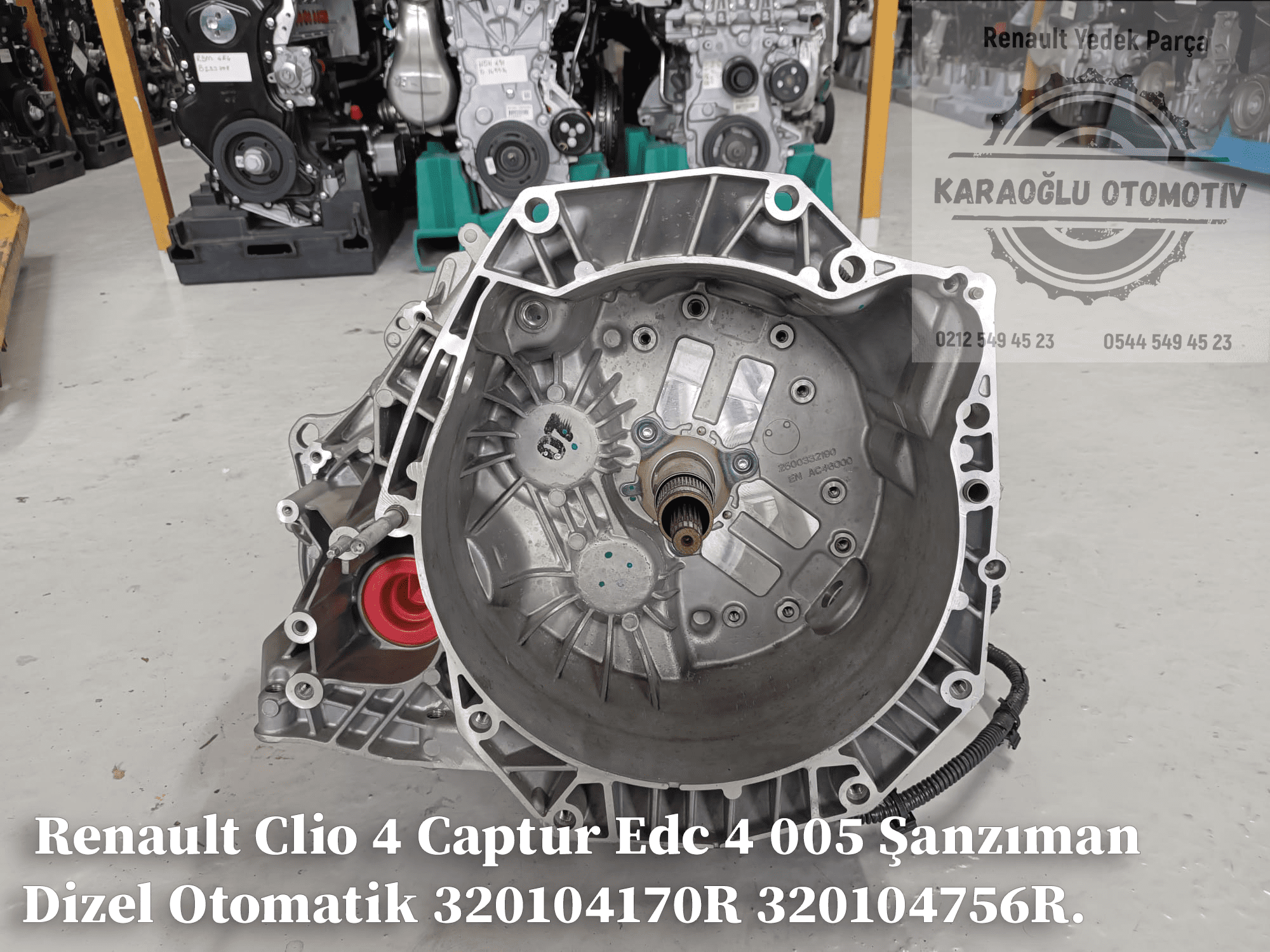 320104170R 320104756R Renault Clio IV Captur Edc 4 005 Otomatik Dizel Şanzıman