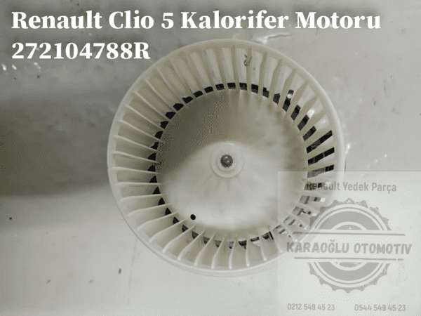 272104788R Renault Clio 5 Kalorifer Motoru - Görsel 2