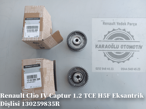 130259835R Renault Clio 4 Captur 1.2 TCE H5F Eksantrik Dişlisi - Görsel 2