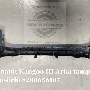 8200656107 850107887R 850103512R Renault Kangoo 3 Arka tampon Sensörlü
