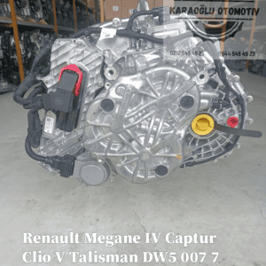 320105824R 320109098R Renault Megane IV Captur Clio V Talisman DW5 007 7 İleri Otomatik Şanzıman