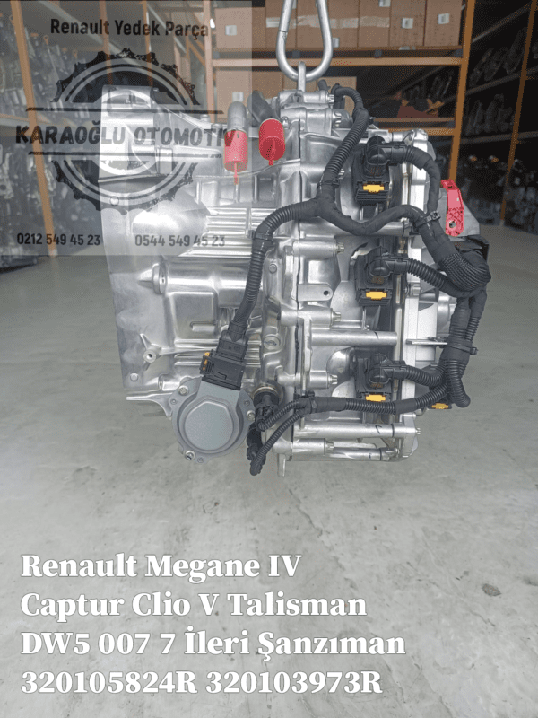 320105824R 320109098R Renault Megane IV Captur Clio V Talisman DW5 007 7 İleri Otomatik Şanzıman - Görsel 4