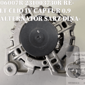 RENAULT CLIO 4 CAPTUR 0.9 TCE ALTERNATÖR SARZ DINAMOSU 231006007R 231003730R