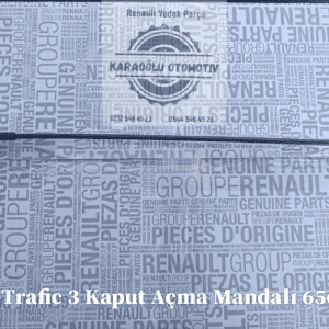 656225059R Renault Kangoo 3 Trafic 3 Kaput Açma Mandalı
