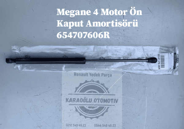 Renault Megane IV Motor Ön Kaput Amortisörü 654707606R