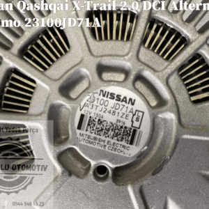 23100JD71A Nissan Qashqai X-Trail 2.0 DCİ Alternatör Dinamo
