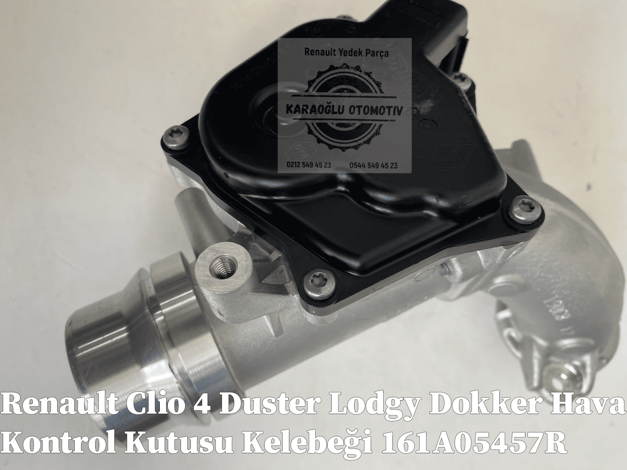 161A05457R Renault Clio 4 Duster Lodgy Dokker Hava Kontrol Kutusu Kelebeği - Görsel 2