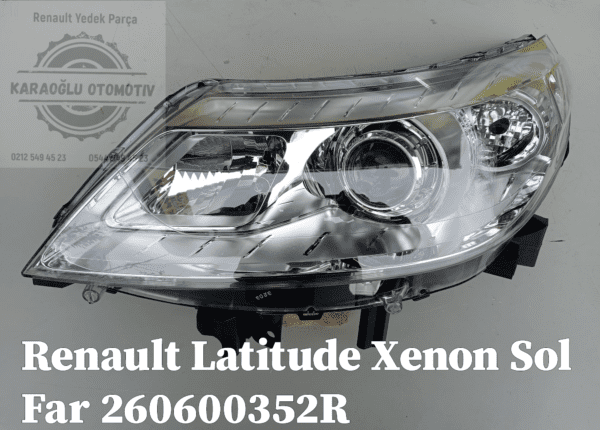 260600352R Renault Latitude Xenon Sol Far - Görsel 2