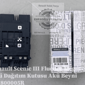 243800005R Renault Scenic III Fluence Megane III Akü Dağıtım Kutusu Akü Beyni
