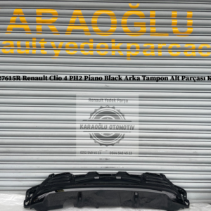 Renault Clio 4 PH2 Piano Black Arka Tampon Alt Parçası Karlık 850227615R