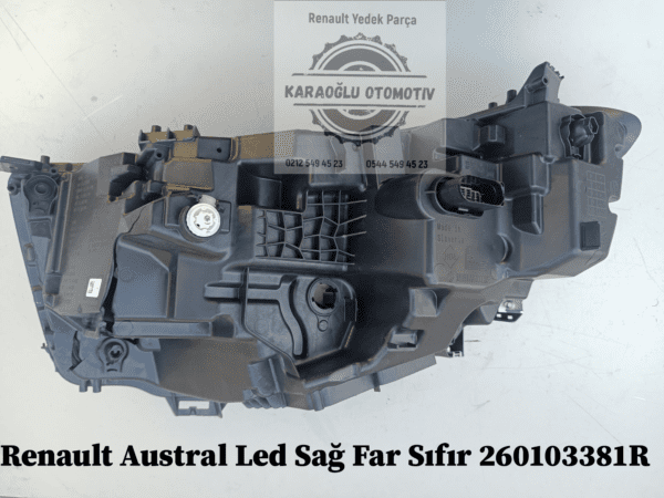 260103381R Renault Austral Led Sağ Far