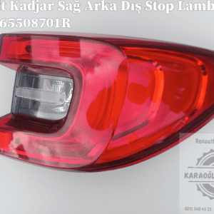 265508701R Renault Kadjar Sağ Arka Dış Stop Lambası Ledli