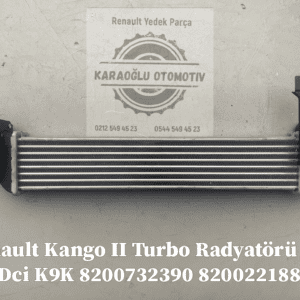 8200732390 8200221885 Renault Kango II Turbo Radyatörü 1.5 Dci K9K