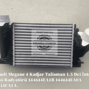 Megane 4 Kadjar Talisman 1.5 Dci İntercool Turbo Radyatörü 144614EA0A