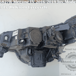 Renault Megane 4 2016-2019 Joy Model Ön Sağ Far Ledli Krom Çerçeveli 260106827R
