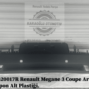 Megane III Coupe Arka Tampon Alt Plastiği 850B20017R