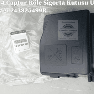 Clio IV Captur Röle Sigorta Kutusu Üst Kapağı 243825499R