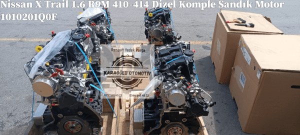 X-Trail 1.6 R9M 410-414 Dizel Komple Sandık Motor 1010201Q0F - Görsel 2