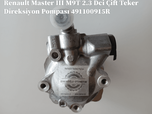 Master 3 M9T 2.3 Dci Çift Teker Direksiyon Pompası 491100915R