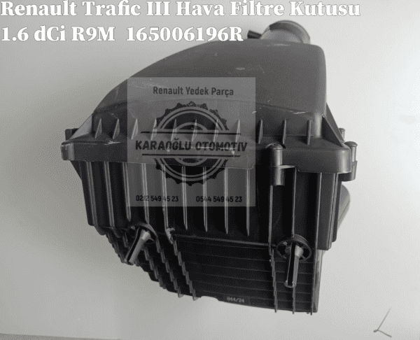 Trafic 3 Hava Filtre Kutusu 1.6 dCi R9M 165006196R