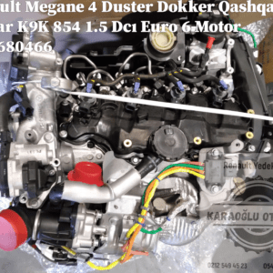 Megane 4 Duster Dokker Qashqaı Kadjar K9K 854 1.5 Dcı Euro 6 Motor 7711680466