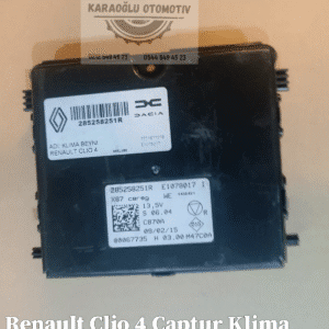 Clio 4 Captur Klima Beyni 285258251R 285254932R  285257297R