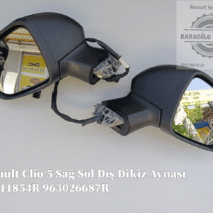 963011854R 963026687R Renault Clio V Sağ Sol Dış Dikiz Aynası