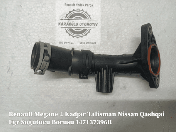 Megane IV Kadjar Talisman Nissan Qashqai Egr Soğutucu Borusu 147137396R - Görsel 2