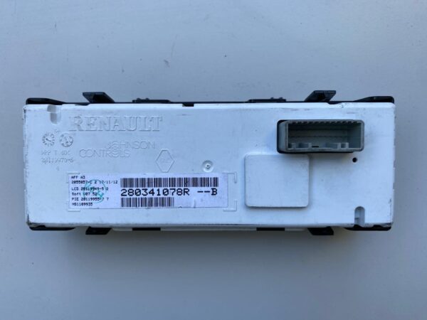 280341078R Renault Kangoo 3 Clio 3 Trafic Radyo Teyp Göstergesi - Görsel 2